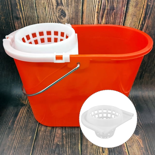 unbranded Cesta De Plástico Para Cubo De Fregona Con Drenaje Para Limpieza Y Almacenamiento Eficiente