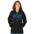 thumbnail image 3 of US Air Force Fly Fight Win Athletic Zip Up Hoodie Men's Women's Brisco Brands S, 3 of 6