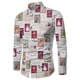 thumbnail image 5 of Camisa de hombre de moda de alta calidad con botones, camisa navideña, camisa de diseño informal, blusas navideñas de manga larga, blusas de solapa para hombre, 5 of 5