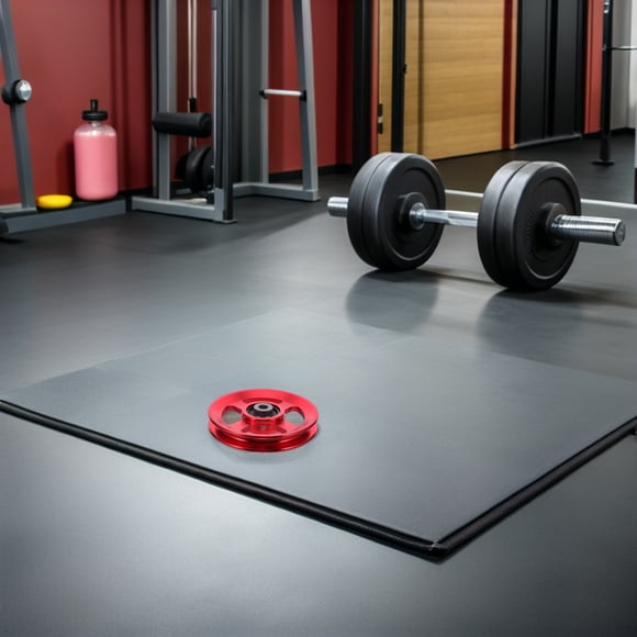 HONMEET Precision Engineered Red Aluminum Pulley for Fitness Cable Systems and Weight Machines