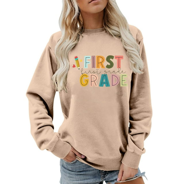 Zhanying White Sweatshirt Women Solid Color Pullover Raglan Sleeve Tops Plus Size Long Sleeve Fall Tops Sweaters Winter Clothes Basics Outwear