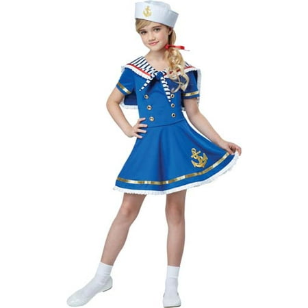 Girls Sunny Sailor Costume