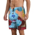 thumbnail image 2 of Blue'S Clues Mens Swim Trunks Quick Dry Board Shorts with Mesh Lining, Hawaii Beach Shorts Swimwear Bathing Suits, 2 of 8