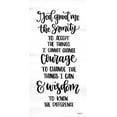 thumbnail image 2 of Imperfect Dust 11x18 White Modern Wood Framed Museum Art Print Titled - Serenity Prayer, 2 of 4