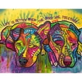 thumbnail image 3 of Dean Russo Collection 24x20 Black Modern Framed Museum Art Print Titled - Together, 3 of 5