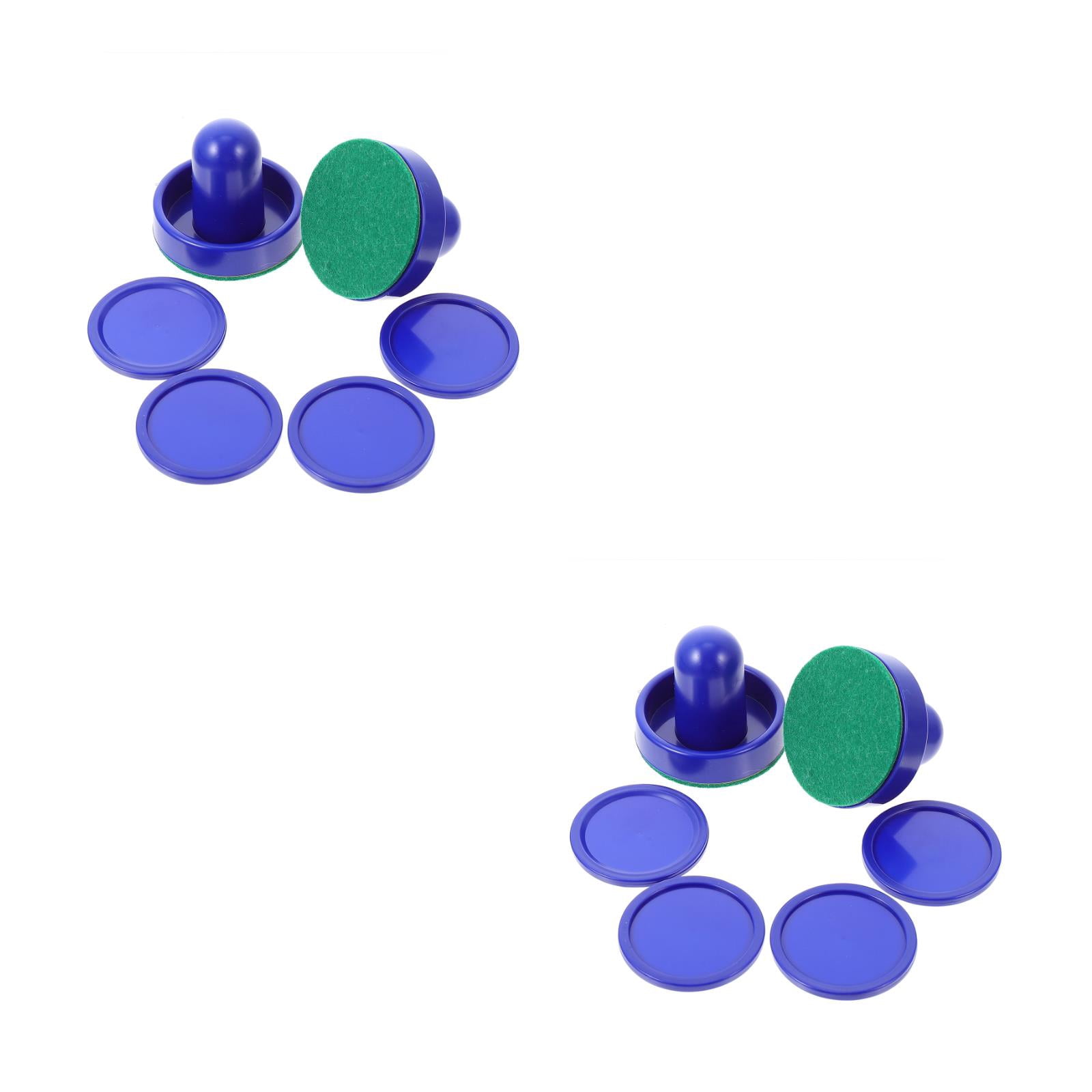 Set De Palet Et Rondelles Pour Air Hockey - Vert, 96 Mm - Pièces Détachées
