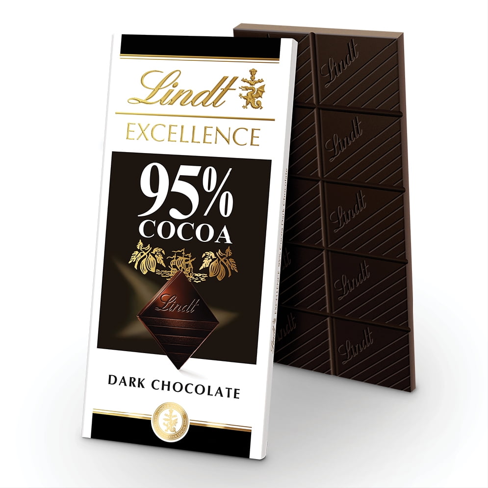 Lindt Excellence 95 Cocoa Dark Chocolate Candy Bar, 2.8 oz. Walmart Inventory Checker BrickSeek