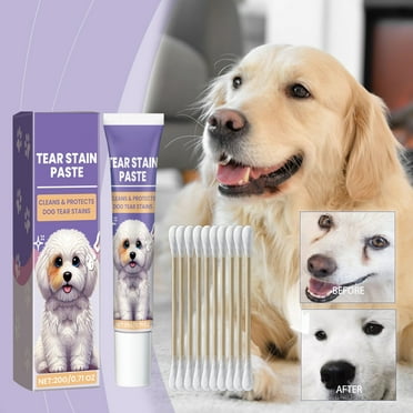 Pet Tear Stain Remover Balm,Tear Stain Remover for Dogs,Angel Eyes Tear Stain Remover for Dogs,Dog Tear Stains Eye Cream Tear Stains Nutrient Cream(0.71 Oz)