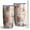 Pioneer Flower, variant on 20 Oz Pioneer Flower Coffee Tumbler Double Wall Insulated Stainless Steel Water Bottle | Metal Reusable Thermoses Flask with Cup Cap | Leak & Sweat Proof with Anti-Dust Lid