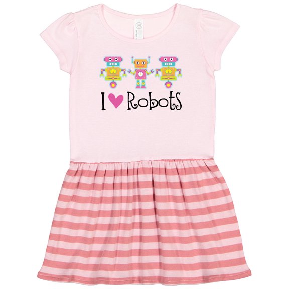 Inktastic Robot Lover Robotics Gift Toddler Girl Dress