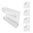 thumbnail image 1 of Luzkey Sippy Holder Container Acrylic Reusable Easy Installation Sippy Dispenser Kitchen Accessories for Door Bar Cupboard Door Cafe Clear, 1 of 8
