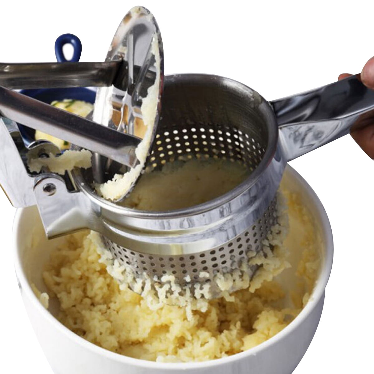 Stainless Steel Potato Ricer Masher Fruit Vegetable Press Juicer