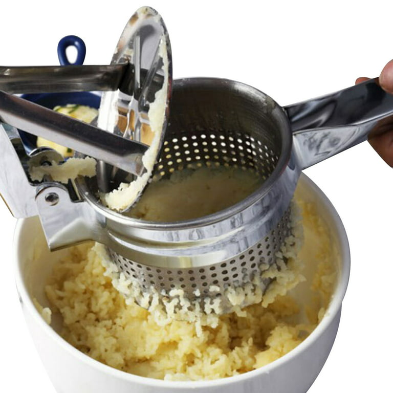 Stainless Steel Potato Press Egg Masher Ricer Crusher Gadget Tool