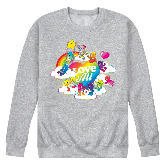 Care Bears - Love All - Men's Crew Fleece Sweatshirt