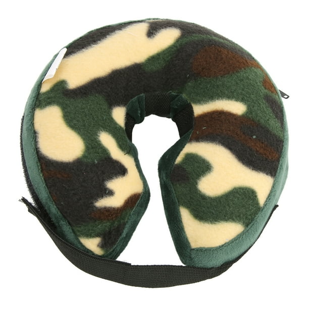 Cono para perro fácil almacenamiento cómodo forro inflable de PVC para evitar arañazos mordidas suave collar de recuperación para mascotas promueve la recuperación de ANGGREK Otros