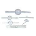 thumbnail image 2 of Medical Goniometer, Multifunction Finger Goniometer Space Saving PVC  for Physical Therapists, 2 of 7