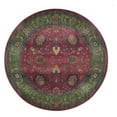 thumbnail image 2 of Oriental Weavers Kharma 807C4 Red/Green Floral Rectangle Indoor Area Rug, 2 of 2