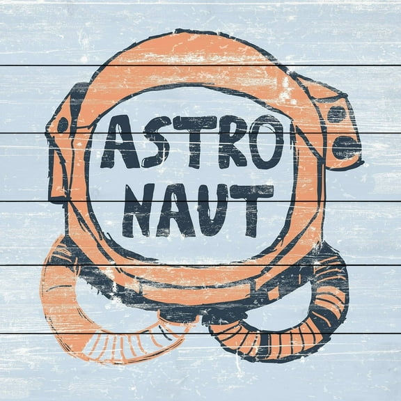 Relic Painting Print on White Wood