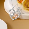 thumbnail image 2 of Mother Daughter Matching Necklace Set for 2 925 Sterling Silver Llama Alpaca Necklace for Women Mom Mama Gifts Jewelry, 2 of 10
