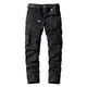 thumbnail image 2 of Pantalones tipo mono de poliéster y algodón para hombre - Cintura elástica - Liso - Diario/Trabajo - Todas las estaciones - Talla S-XXXL, 2 of 4