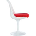 thumbnail image 2 of Modway Lippa Dining Side Chair in Red (Set of 2), 2 of 4