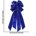 thumbnail image 2 of Liyamei Wreath Bow Bow Ribbon Bow Wreath Festive Home, 2 of 3