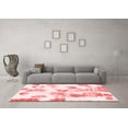 thumbnail image 3 of Ahgly Company Machine Washable Indoor Rectangle Oriental Red Modern Area Rugs, 6' x 9', 3 of 4