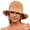 Orange, variant on CAIXIA Beach Sun Straw Hats for Women,Summer Lightweight Breathable Sun Hats For Outdoor Activities Foldable Fisherman Hat For Casual Wear And Beach