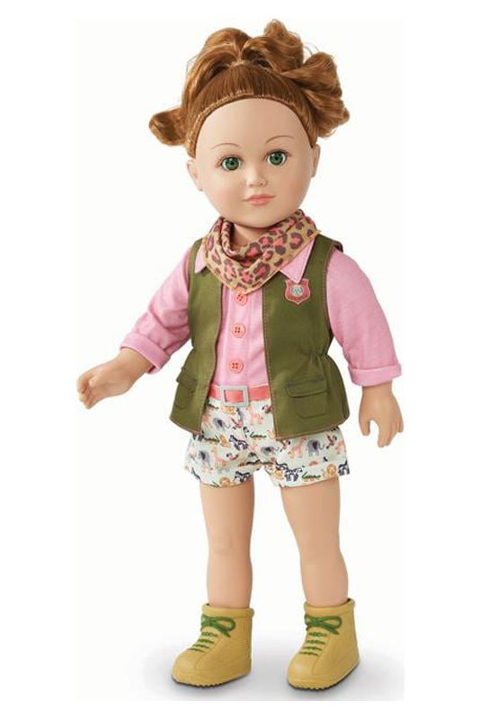 My Life As Makenna Posable 18 Inch Doll, Red Hair, Green Eyes