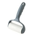 thumbnail image 2 of Lint Roller Tearable Sticky Paper Roll Ergonomic Handle Self-cleaning Tools(White), 2 of 2