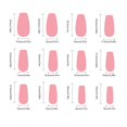 thumbnail image 3 of 144Pcs Press on Nails, Fake Nails, Long Press on Nails Detachable Multiple False Nails Colorful Manicure Full Cover Stick, False Nails Pack Kit for Weddings, Proms, Multi-Color, 3 of 7
