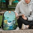 thumbnail image 6 of The Octonauts Printed Backpack 17 Inch Shoulder Backpack Lightweight High-capacity Casual Daypack Bookbag, 6 of 8