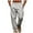 Grey, variant on WEAIXIMIUNG Insulated Overalls for Men Camo Men Solid Color Drawstring Waist and Ankle Tied Casual Pants Business Sports Trend Comfortable and Loose Pants