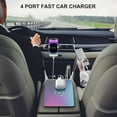4 Port 12V USB Outlet Charger,Dual PD & QC Multiple USB Port for Car