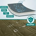 thumbnail image 3 of PetAmi Waterproof Couch Cover for Dogs, Waterproof Pet Blanket, Reversible Furniture Cover Sofa Protector for Pet Cat Bed, Washable Waterproof Blanket Dog Cover for Couch Seat, 30x70 Green, 3 of 8