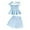 Blue2, variant on SHTXOZHI Baby Girl's Summer Outfits Toddler Sleeveless Ruffle Tank Tops Wide Leg Pants 2 Piece Set