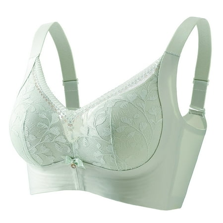 Women s Lace Push up Plus Size Bra Sheer Balconette Underwire Unlined Women Multipack Bra Clearance Sale