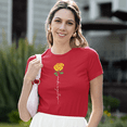 thumbnail image 4 of Playera de Mujer 1 Pza con Estampado Rosa con Frase "Madre Orgullosa" | 10 de Mayo Día de las Madres | Prenda entallada y Tela delgada fabricada con 100% Algodón, 4 of 5