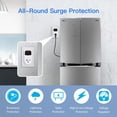 thumbnail image 2 of Protector contra sobretensiones BSEED, regulador de voltaje, 220 V, 15 A, 1 paquete, 2 of 7