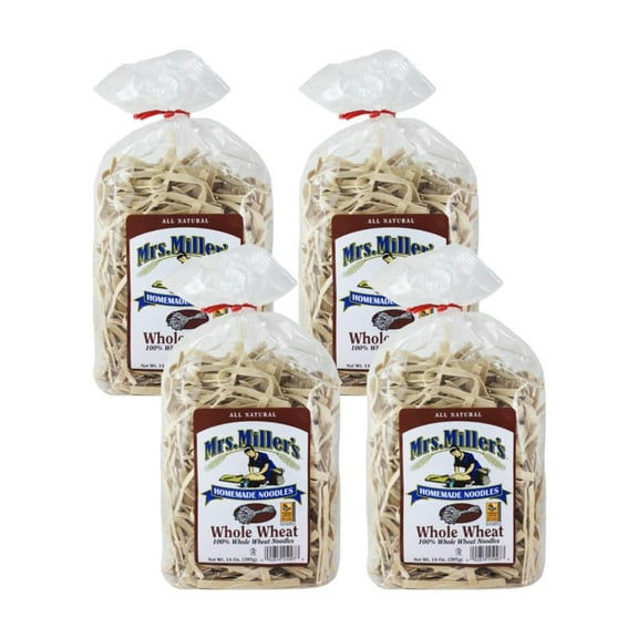 Mrs. Miller's Whole Wheat Noodles 14 Ounce (Pack of 4)