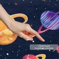thumbnail image 3 of Cute Colorful Universe Planets Galaxy Entryway Rug, 2x3 Area Rug Indoor Door Mat Non-slip Washable Floor Carpet Rug for Bedroom Office Dining Room Bathroom, 3 of 7