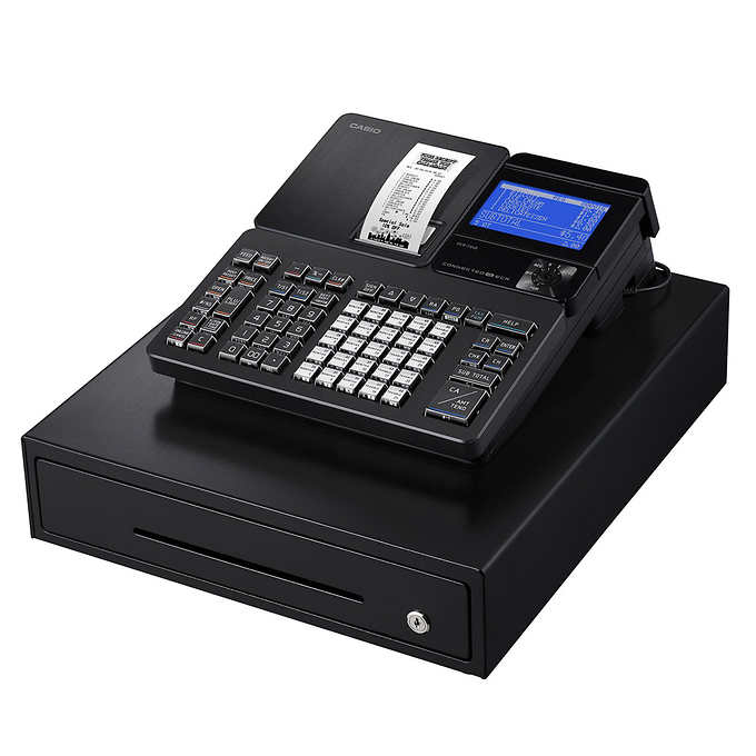 Casio Electronic Cash Register PCR-T540L-BK | Walmart Canada