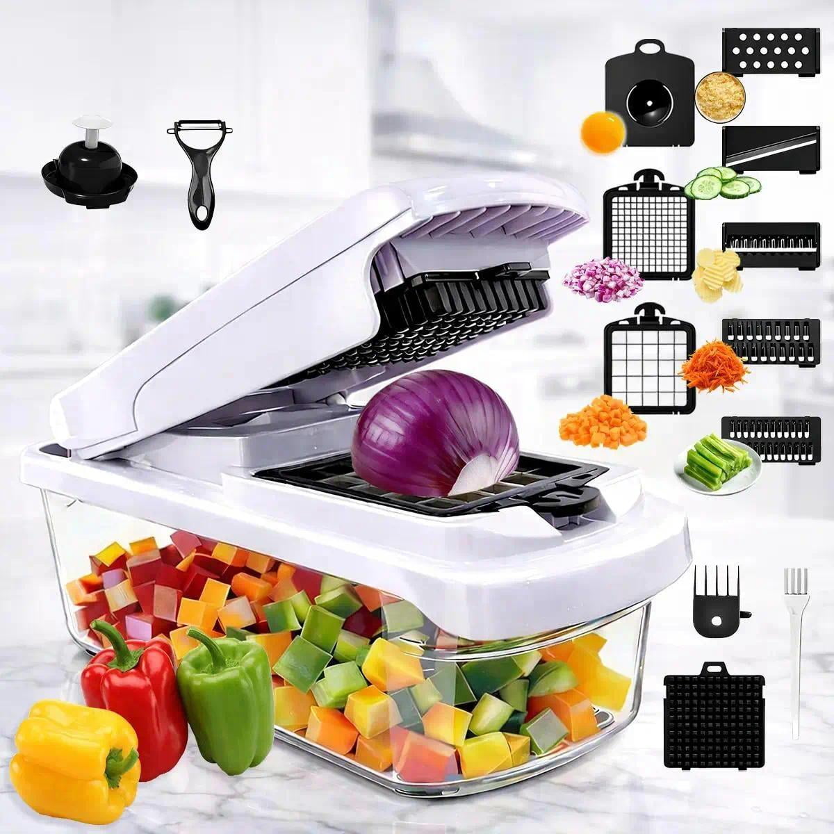 Fullstar, Vegetable Chopper, 4 in 1, Food and Onion Prep - Walmart.com