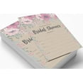 thumbnail image 4 of Inkdotpot 30 Bridal Shower InvitationsRustic Kraft FloralWedding Fill-In Style Invites Blank Invites, 4 of 8