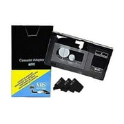 Motorized VHS-C Cassette Adapter For JVC C-P7U CP6BKU C-P6U Panasonic PV-P1 RCA VCA115   3 VCC Micro-Fiber