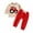 Z0326-Red, variant on MIASHUI Toddler Baby Girls Boys Easter Outfit Bunny Embroidery Long Sleeve Sweatshirt Pants,White,2-3 Years