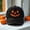 Black, Blue, White, Red, Orange, Gray, Khaki, variant on HCBY Women's Halloween Pumpkin Face Embroidered Baseball Cap, Adjustable Strapback Dad Hat Style with Stitched Jack-O'-Lantern Graphic Detail for Fall Holiday Party Accessories