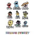 thumbnail image 2 of Women's Sesame Street Sketched Characters  Graphic T-Shirt, 2 of 4