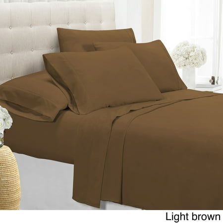 Swift Home Brushed Microfiber1800 Series Ultra Soft Deep Pocket 6-piece Sheet Set