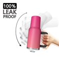 thumbnail image 3 of 40oz Tumbler with Handle and Straw, Vacuum Insulated Stainless Steel Travel Mug, Fits Car Cup Holder, Gradient Print, 3 of 6
